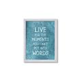 Picture of Live For The Moments II _GroupedProduct_Rectangle_Portrait_Framed_Matted_