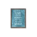 Picture of Live For The Moments II _GroupedProduct_Rectangle_Portrait_Framed_Matted_