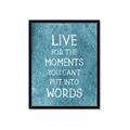 Picture of Live For The Moments II _GroupedProduct_Rectangle_Portrait_Framed_Matted_