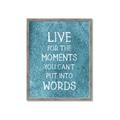 Picture of Live For The Moments II _GroupedProduct_Rectangle_Portrait_Framed_Matted_