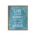 Picture of Live For The Moments II _GroupedProduct_Rectangle_Portrait_Framed_Matted_
