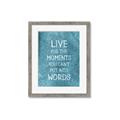 Picture of Live For The Moments II _GroupedProduct_Rectangle_Portrait_Framed_Matted_