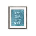 Picture of Live For The Moments II _GroupedProduct_Rectangle_Portrait_Framed_Matted_