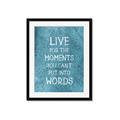 Picture of Live For The Moments II _GroupedProduct_Rectangle_Portrait_Framed_Matted_