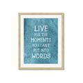 Picture of Live For The Moments II _GroupedProduct_Rectangle_Portrait_Framed_Matted_