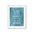 Picture of Live For The Moments II _GroupedProduct_Rectangle_Portrait_Framed_Matted_