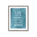 Picture of Live For The Moments II _GroupedProduct_Rectangle_Portrait_Framed_Matted_