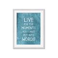 Picture of Live For The Moments II _GroupedProduct_Rectangle_Portrait_Framed_Matted_