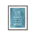 Picture of Live For The Moments II _GroupedProduct_Rectangle_Portrait_Framed_Matted_