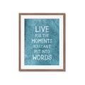 Picture of Live For The Moments II _GroupedProduct_Rectangle_Portrait_Framed_Matted_