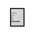 Picture of There Will Be An Answer _GroupedProduct_Rectangle_Portrait_Framed_Matted_