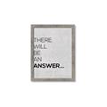 Picture of There Will Be An Answer _GroupedProduct_Rectangle_Portrait_Framed_Matted_