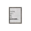 Picture of There Will Be An Answer _GroupedProduct_Rectangle_Portrait_Framed_Matted_