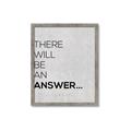 Picture of There Will Be An Answer _GroupedProduct_Rectangle_Portrait_Framed_Matted_