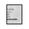 Picture of There Will Be An Answer _GroupedProduct_Rectangle_Portrait_Framed_Matted_