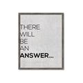 Picture of There Will Be An Answer _GroupedProduct_Rectangle_Portrait_Framed_Matted_