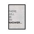 Picture of There Will Be An Answer _GroupedProduct_Rectangle_Portrait_Framed_Matted_