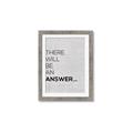 Picture of There Will Be An Answer _GroupedProduct_Rectangle_Portrait_Framed_Matted_