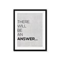 Picture of There Will Be An Answer _GroupedProduct_Rectangle_Portrait_Framed_Matted_