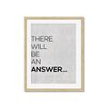 Picture of There Will Be An Answer _GroupedProduct_Rectangle_Portrait_Framed_Matted_