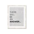 Picture of There Will Be An Answer _GroupedProduct_Rectangle_Portrait_Framed_Matted_