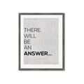 Picture of There Will Be An Answer _GroupedProduct_Rectangle_Portrait_Framed_Matted_