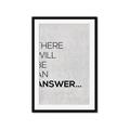 Picture of There Will Be An Answer _GroupedProduct_Rectangle_Portrait_Framed_Matted_