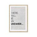 Picture of There Will Be An Answer _GroupedProduct_Rectangle_Portrait_Framed_Matted_