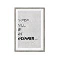 Picture of There Will Be An Answer _GroupedProduct_Rectangle_Portrait_Framed_Matted_