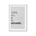 Picture of There Will Be An Answer _GroupedProduct_Rectangle_Portrait_Framed_Matted_