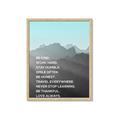 Picture of Be Kind Work Hard I _GroupedProduct_Rectangle_Portrait_Framed_Matted_