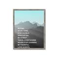 Picture of Be Kind Work Hard I _GroupedProduct_Rectangle_Portrait_Framed_Matted_