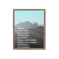 Picture of Be Kind Work Hard I _GroupedProduct_Rectangle_Portrait_Framed_Matted_