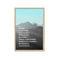Picture of Be Kind Work Hard I _GroupedProduct_Rectangle_Portrait_Framed_Matted_