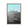 Picture of Be Kind Work Hard I _GroupedProduct_Rectangle_Portrait_Framed_Matted_