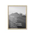 Picture of Be Kind Work Hard II _GroupedProduct_Rectangle_Portrait_Framed_Matted_