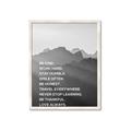 Picture of Be Kind Work Hard II _GroupedProduct_Rectangle_Portrait_Framed_Matted_