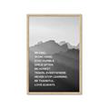 Picture of Be Kind Work Hard II _GroupedProduct_Rectangle_Portrait_Framed_Matted_