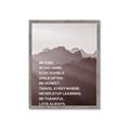 Picture of Be Kind Work Hard III _GroupedProduct_Rectangle_Portrait_Framed_Matted_