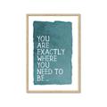 Picture of Where You Need I _GroupedProduct_Rectangle_Portrait_Framed_Matted_