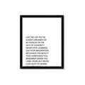 Picture of Live The Life II _GroupedProduct_Rectangle_Portrait_Framed_Matted_