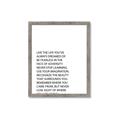 Picture of Live The Life II _GroupedProduct_Rectangle_Portrait_Framed_Matted_