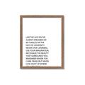 Picture of Live The Life II _GroupedProduct_Rectangle_Portrait_Framed_Matted_