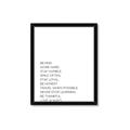 Picture of Be Kind Work Hard IV _GroupedProduct_Rectangle_Portrait_Framed_Matted_