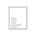 Picture of Be Kind Work Hard IV _GroupedProduct_Rectangle_Portrait_Framed_Matted_