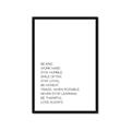 Picture of Be Kind Work Hard IV _GroupedProduct_Rectangle_Portrait_Framed_Matted_