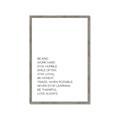 Picture of Be Kind Work Hard IV _GroupedProduct_Rectangle_Portrait_Framed_Matted_