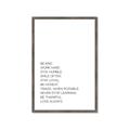 Picture of Be Kind Work Hard IV _GroupedProduct_Rectangle_Portrait_Framed_Matted_