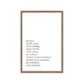 Picture of Be Kind Work Hard IV _GroupedProduct_Rectangle_Portrait_Framed_Matted_