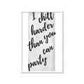 Picture of I'll Chill Harder _GroupedProduct_Rectangle_Portrait_Framed_Matted_
